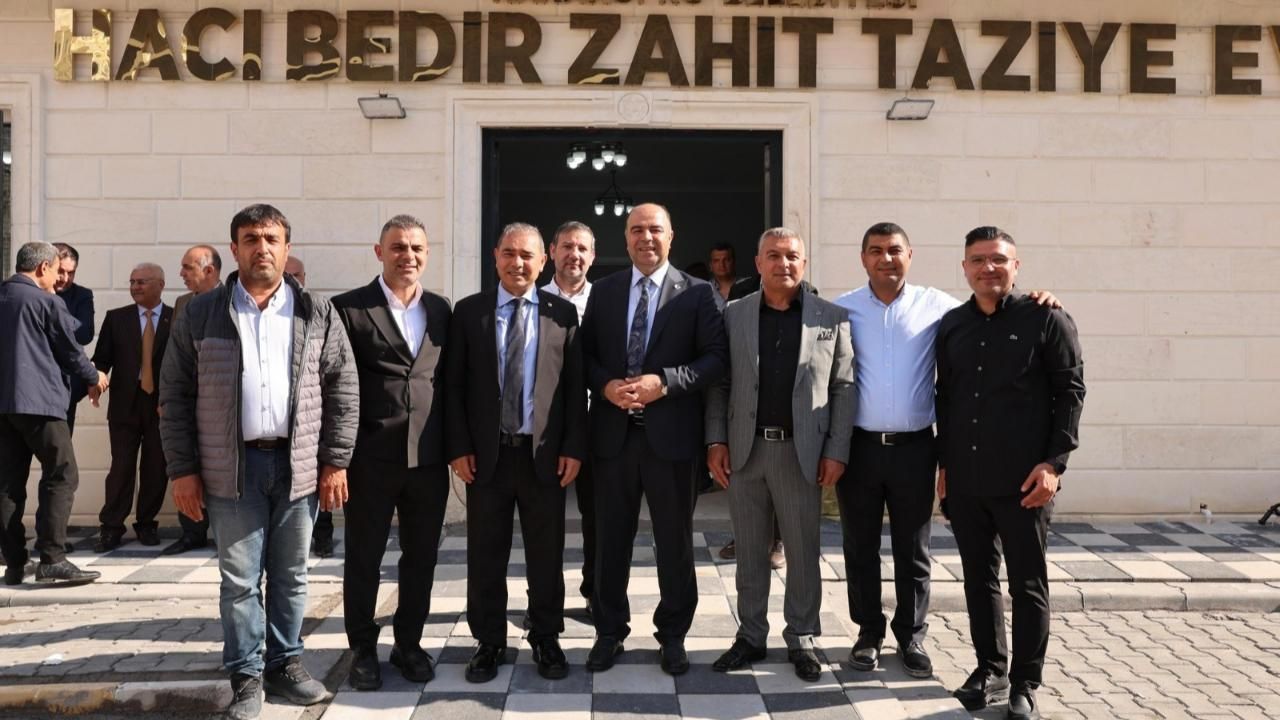 Karaköprü’de Hacı Bedir Zahit Taziye Evi Hizmete Açıldı