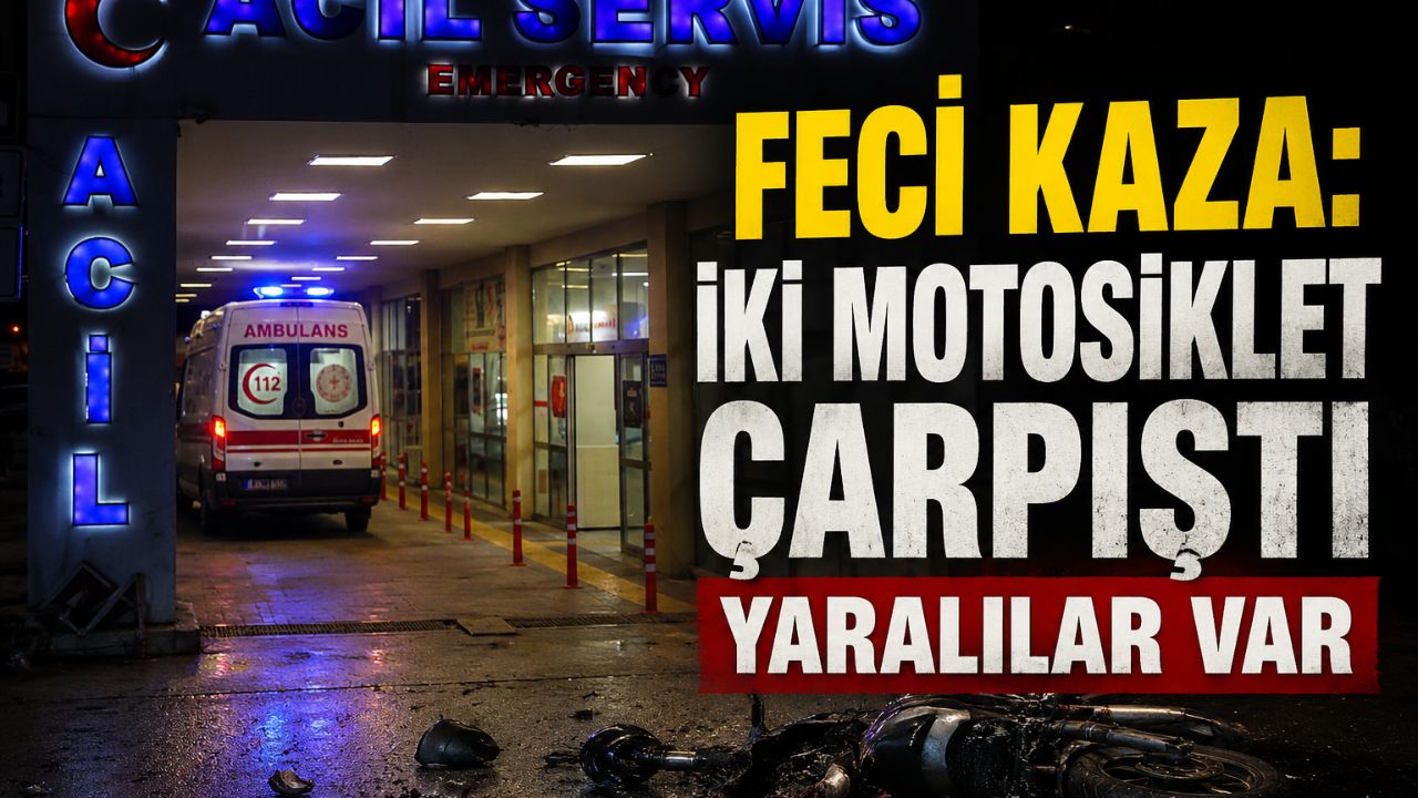 Şanlıurfa’da İki Motosiklet Çarpıştı 4 Kişi Yaralandı