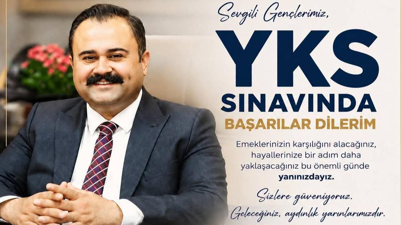 Başkan İnan’dan YKS’ye Girecek Öğrencilere Destek ve Başarı Mesajı