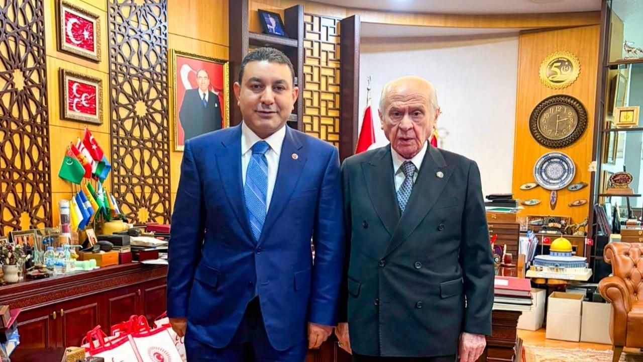 Başkan Özyavuz Devlet Bahçeli'yi Ziyaret Etti