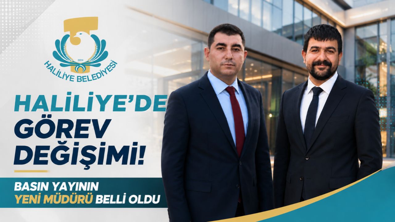 Haliliye Belediyesi’nde Kritik Görev Değişimi! Basın Yayında Yeni Dönem
