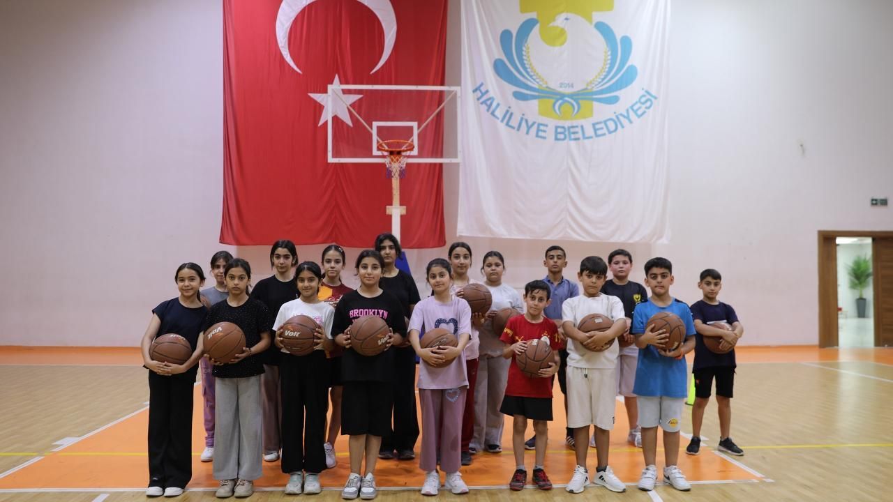 Haliliye’de Geleceğin Basketbolcuları Yetişiyor