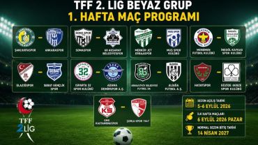 Şanlıurfaspor'un 2026-2027 Sezonu Fikstürü Belli Oldu