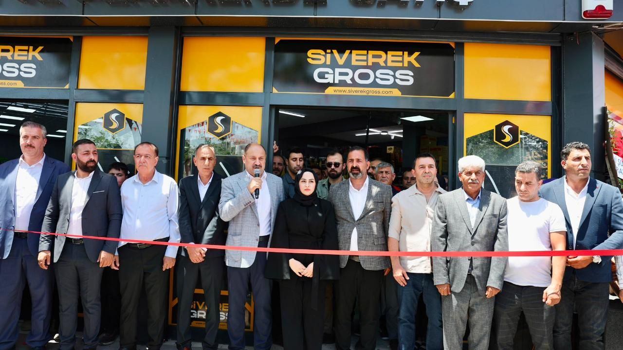 Siverek'te Büyük Açılış! Gross Market Kapılarını Açtı